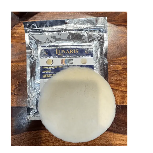 SunChem Lunaris lamb's wool polishing pad